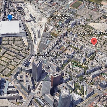 Апартаменти Cozy Haven Near Paris La Defense Grande Arche Курбевуа Екстер'єр фото