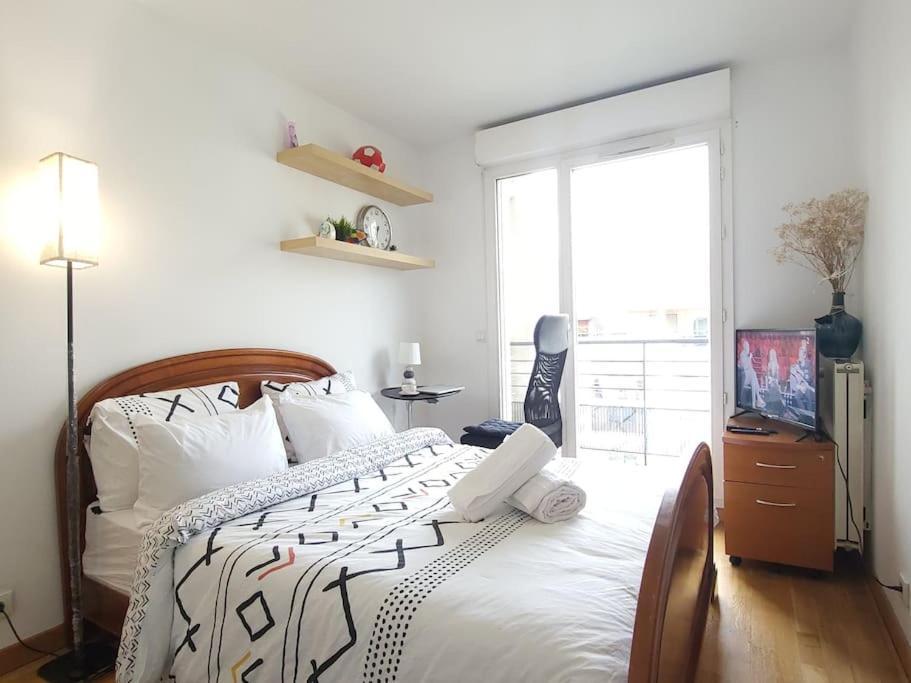 Апартаменти Cozy Haven Near Paris La Defense Grande Arche Курбевуа Екстер'єр фото
